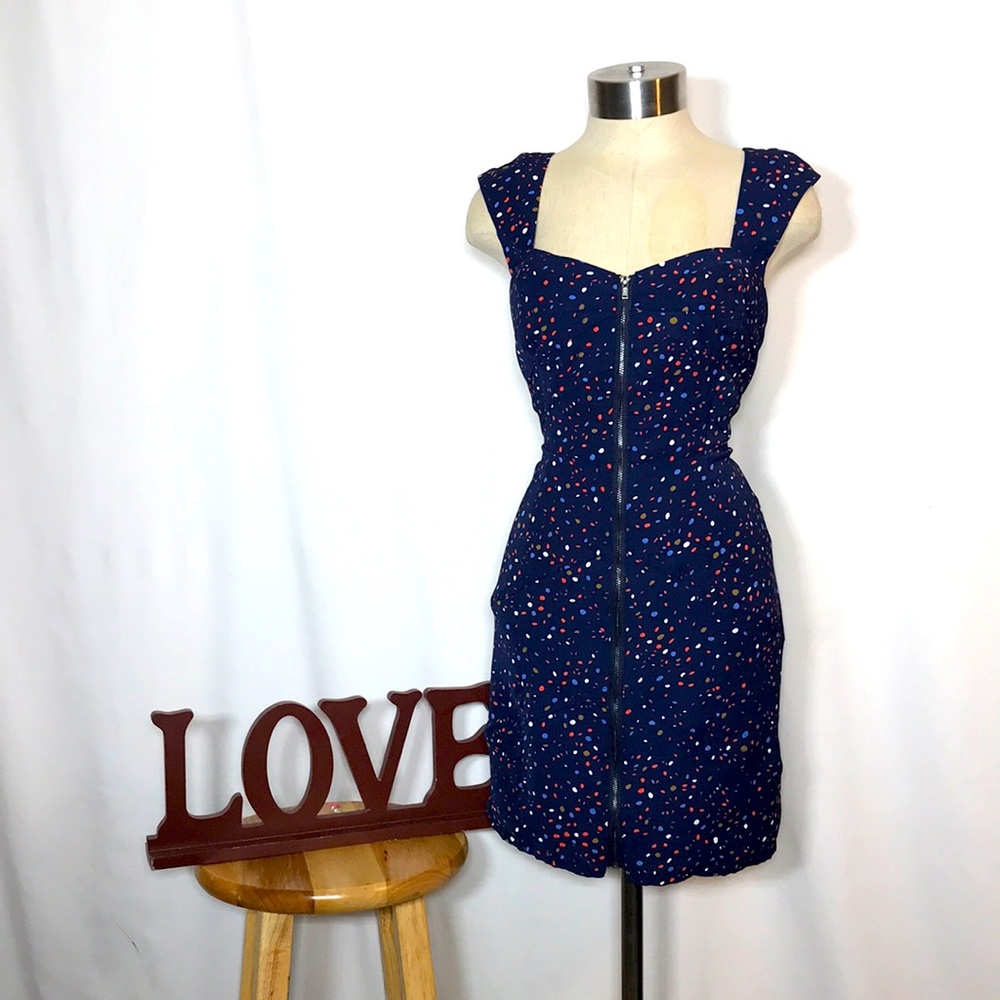 BCBG navy blue small dress